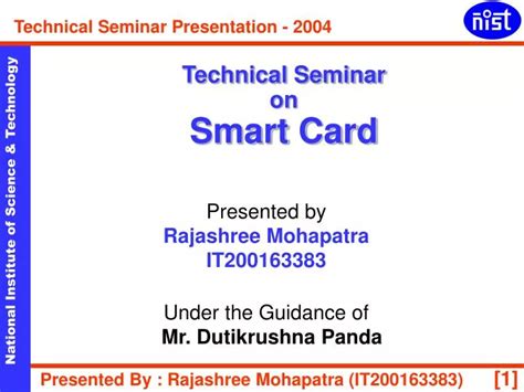 smart card ppt presentation free download|seminer smart card.